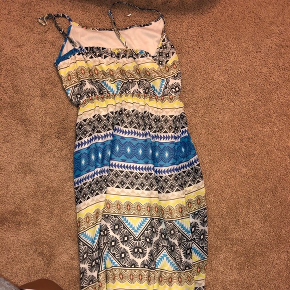 patterned maxi dress - Picture 2 of 2